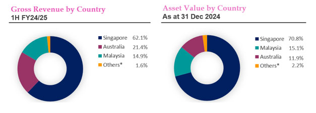 Revenue and Asset Value by Country