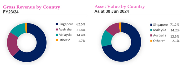 Revenue and Asset Value by Country